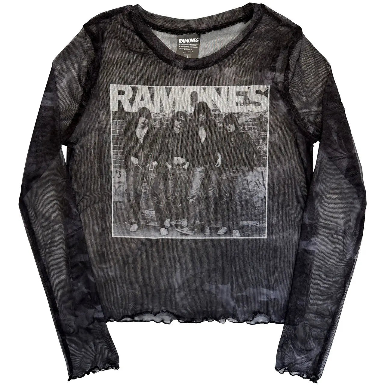 Ramones 1st Album Mesh Crop – Produktansicht | PICK UP Düsseldorf