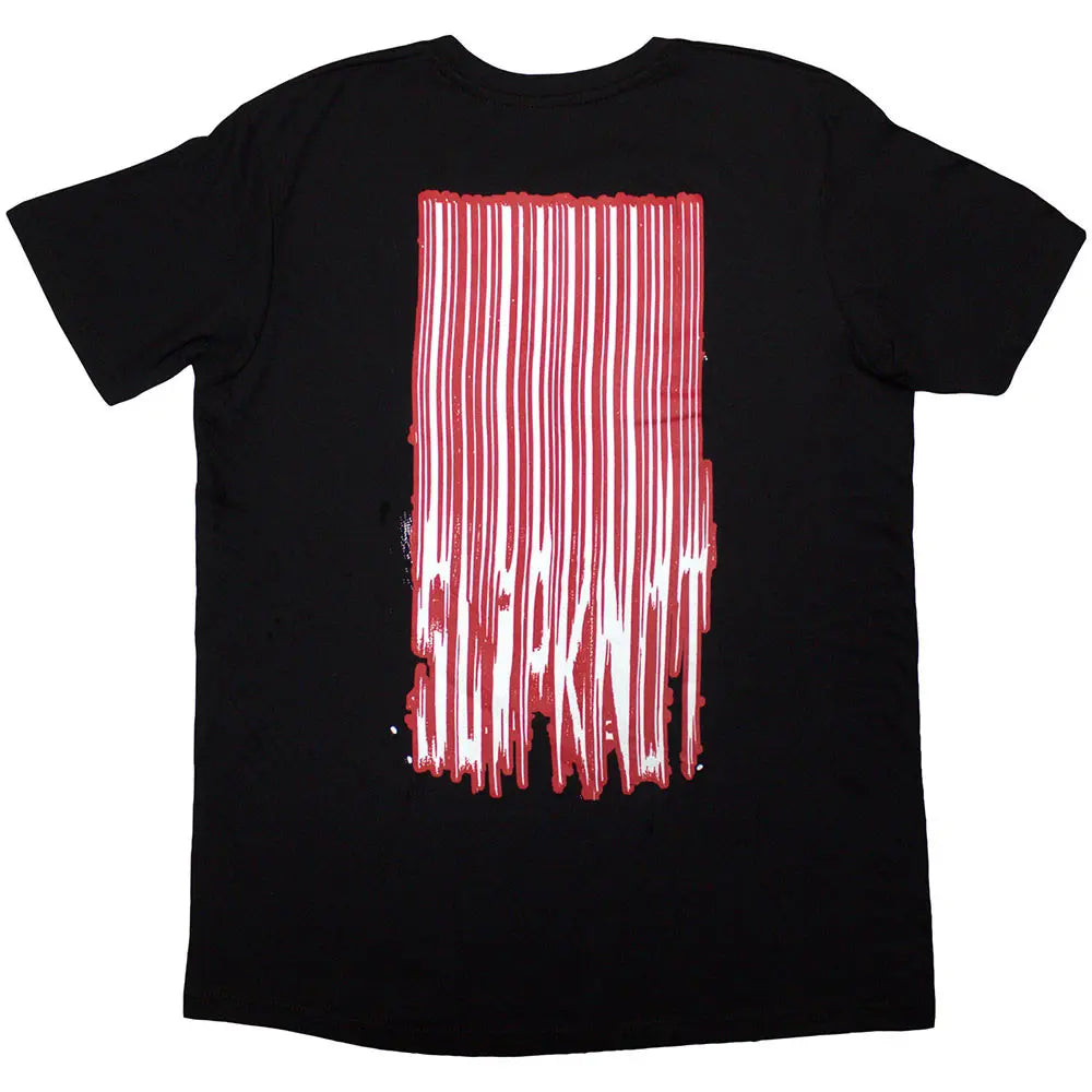 Bandshirt, Slipknot, Stretched Barcode Rückseite – offizielles Bandshirt | PICK UP Düsseldorf