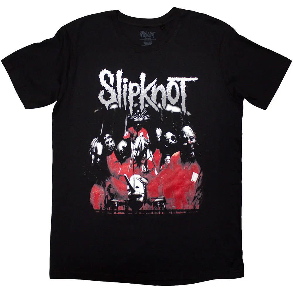 Bandshirt, Slipknot, Stretched Barcode Front – offizielles Bandshirt | PICK UP Düsseldorf