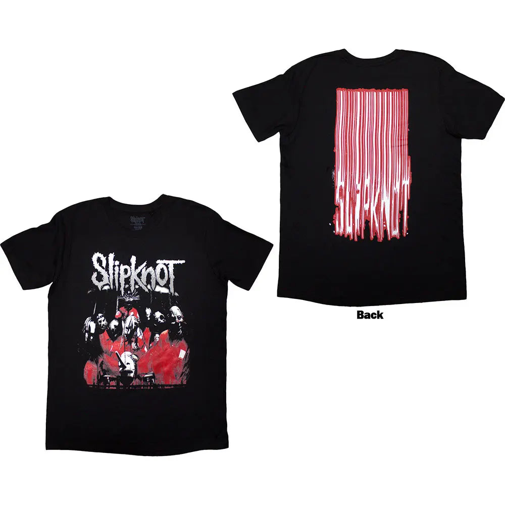 Bandshirt, Slipknot, Stretched Barcode – Produktansicht | PICK UP Düsseldorf