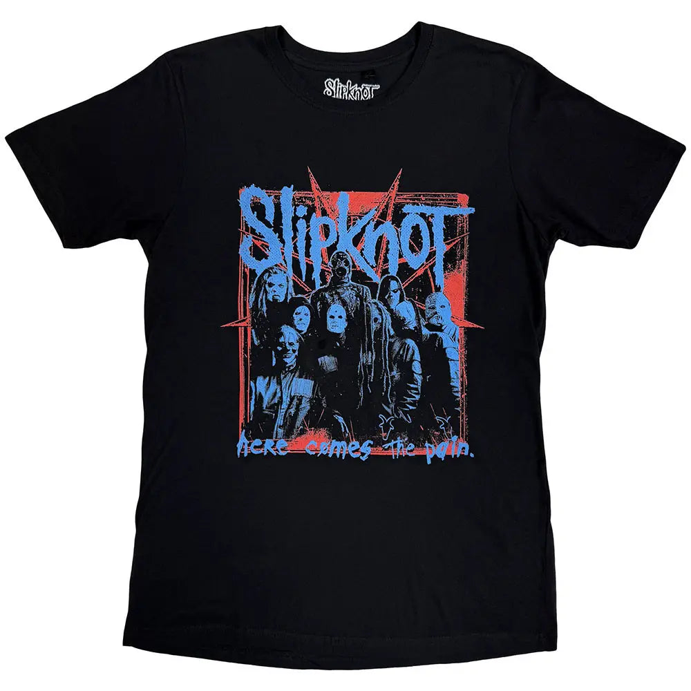 Bandshirt, Slipknot, Here Comes The Pain Front – offizielles Bandshirt | PICK UP Düsseldorf