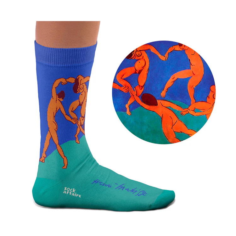 Sock Affairs, Art Collection,The Dance Henri Matisse 1910 – Rückansicht | PICK UP Düsseldorf