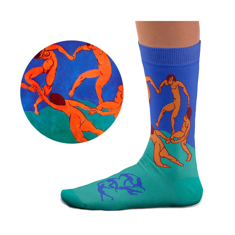 Sock Affairs, Art Collection,The Dance Henri Matisse 1910 – Detailansicht | PICK UP Düsseldorf