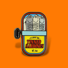 Tinned Sardines Enamel Pin von Extreme Largeness in Dosen-Design