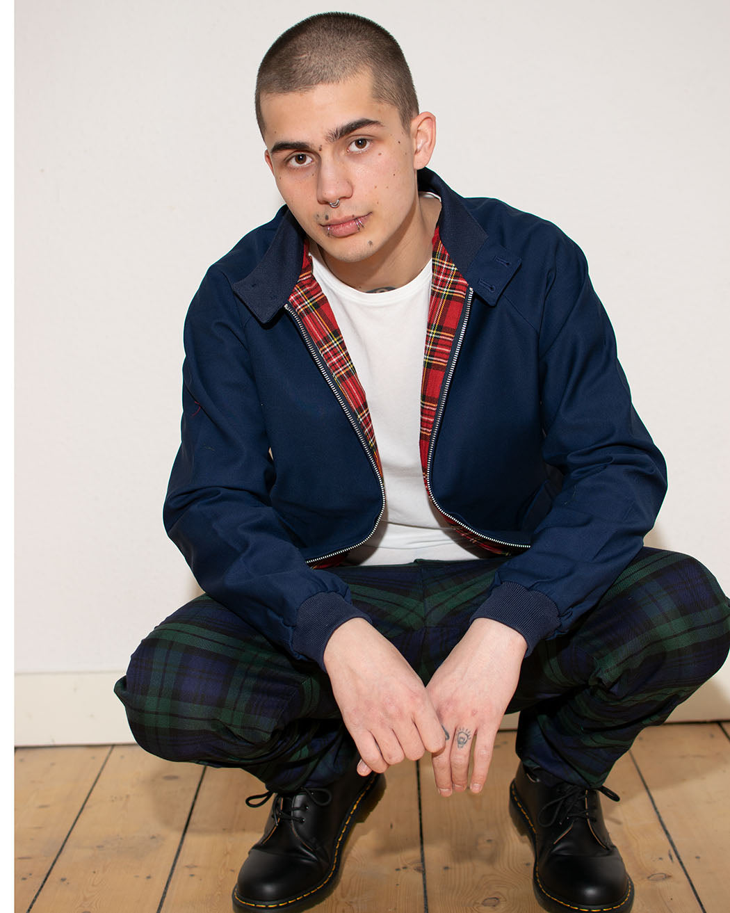 HOXTON HARRINGTON NAVY – Rückansicht | PICK UP Düsseldorf