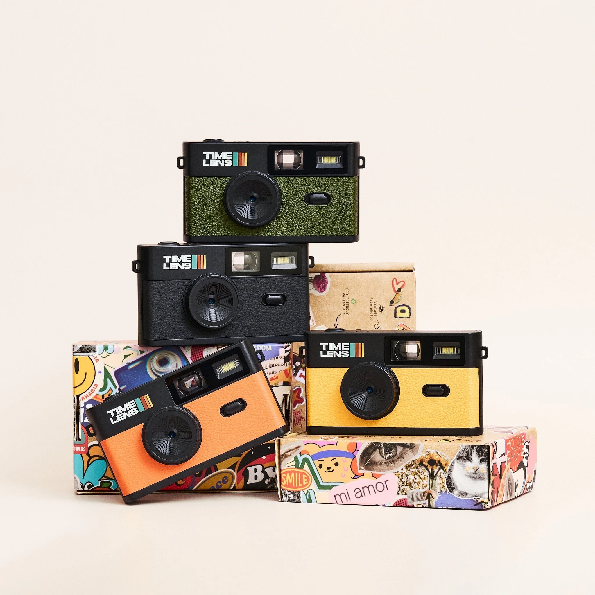 Timelens Kamera Marron kompakt Click and Shoot Retro Filter Street Photography Lifestyle Pickup78