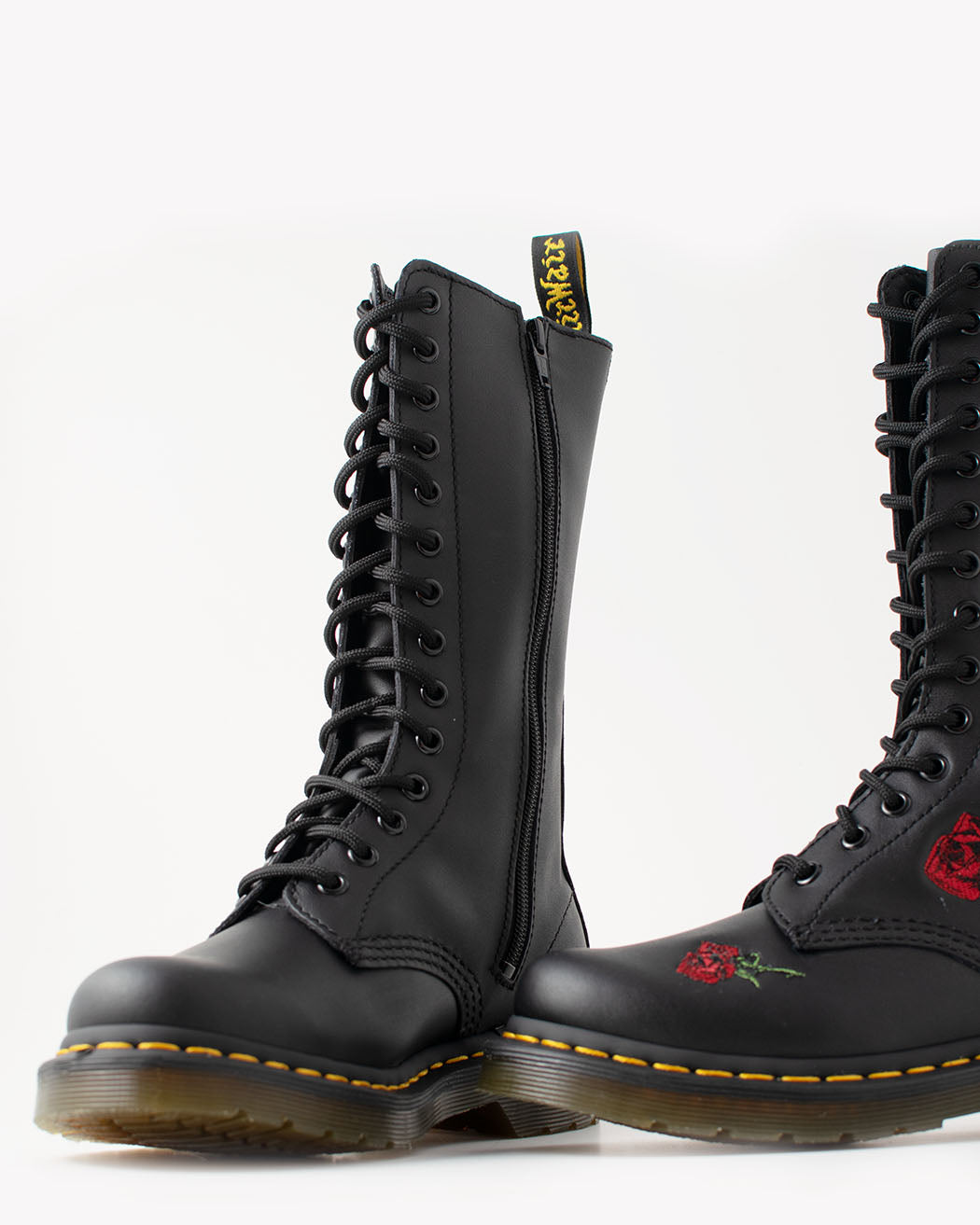 docteur Martens Broderie Vonda Noir