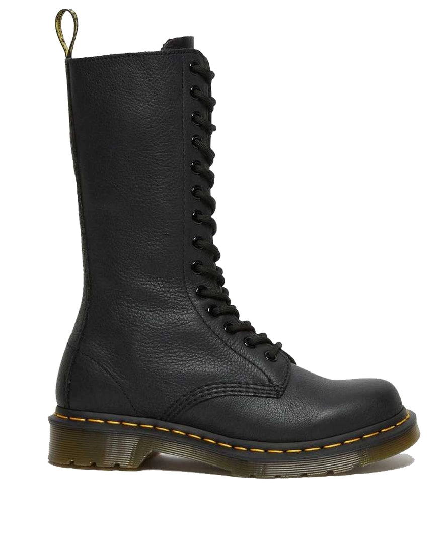 Dr. Martens 11820008 1B99 Virginia BLACK 14 Eye Zip Boot