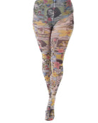 Pamela Mann, Paradise Island Printed Tights-Multi – Produktfoto PICK UP Düsseldorf