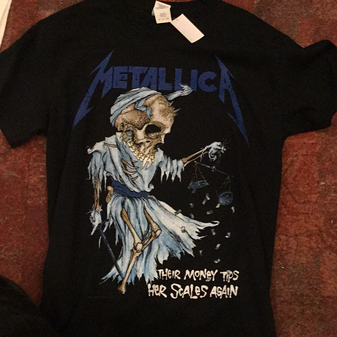 PHD Bandshirt, Metallica, Money Tips Scales Again  Pick Up | Düsseldorf